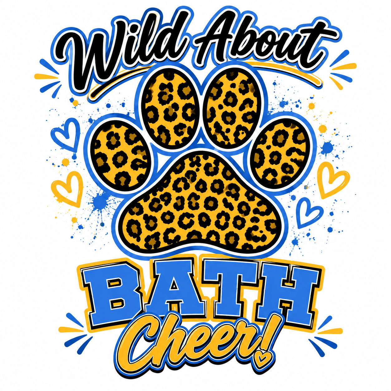 Wild about bath 🐾 🩵