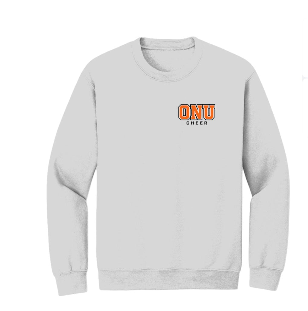 ONU Basic Cheer Embroidered Crewneck