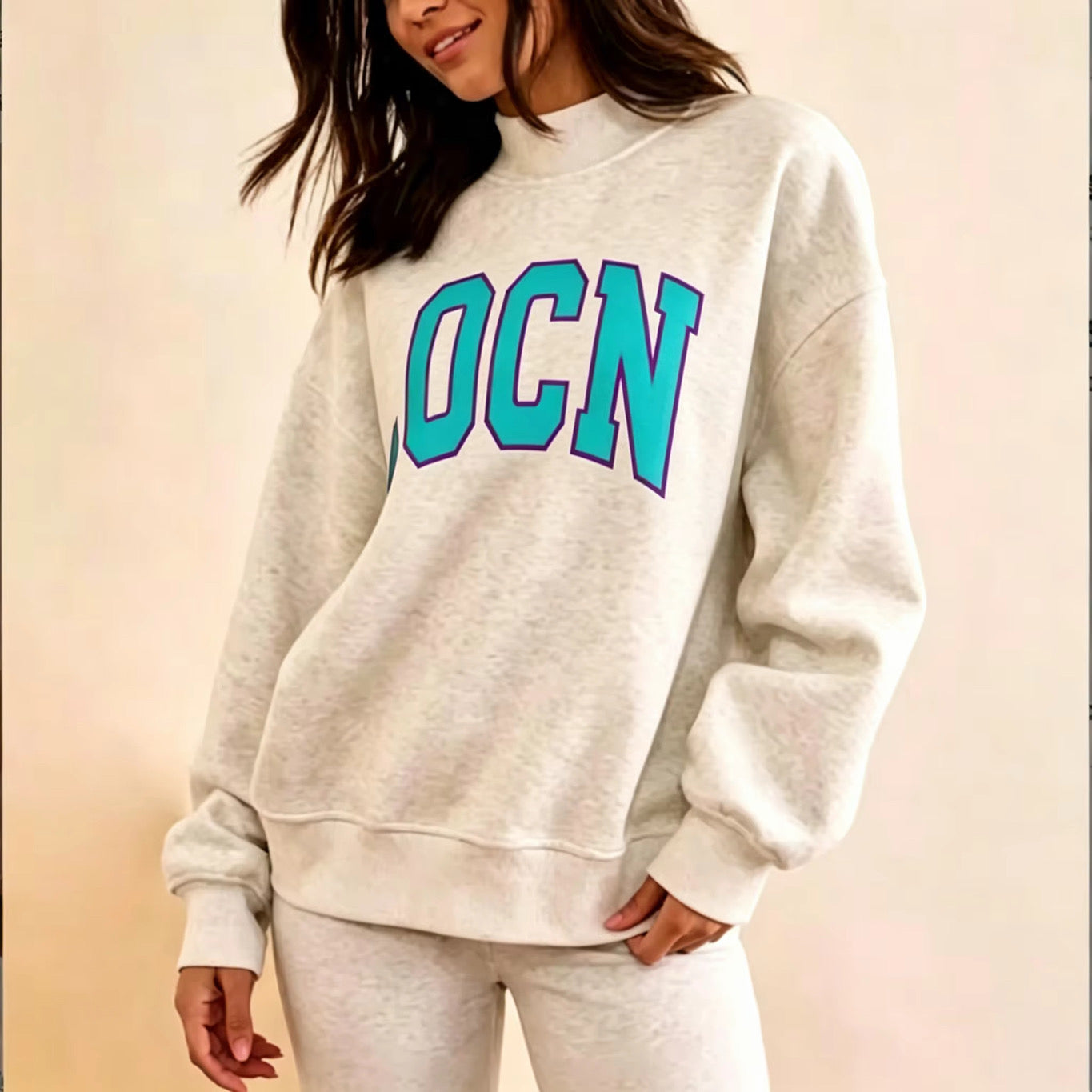 OCN Varsity Luxe Crew 💜🩵