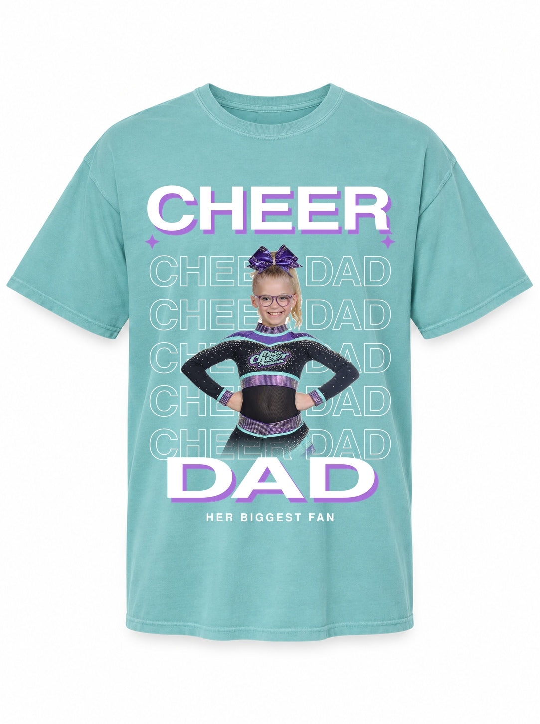 Custom DAD her biggest fan